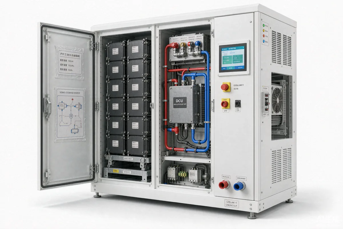 100kW/215kWh 液冷储能一体化柜